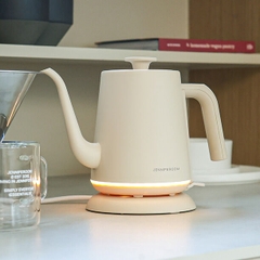 JRK-KT0801BR - Ấm đun siêu tốc Jenniferoom Drip kettle 220 V, 50 Hz, 1350 W, 0.8 L- Màu nâu