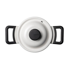 LDE1182IH - NỒI DECOR Lock&Lock, 18CM - Màu Ivory