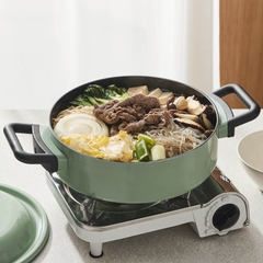 LDE1244IH - NỒI DECOR Lock&Lock, 24CM, hai tay cầm - Màu Mint