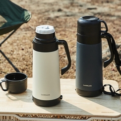 LHC1485NVY - Bình giữ nhiệt LocknLock Easy Outdoor Vacuum Bottle 1.8L - Màu xanh navy