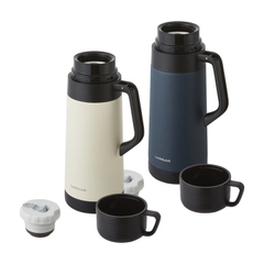 LHC1485IVY - Bình giữ nhiệt LocknLock Easy Outdoor Vacuum Bottle 1.8L - Màu ngà