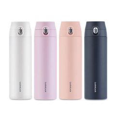 LHC3257PIK - Bình giữ nhiệt LocknLock Featherlight One-touch Tumbler 500ml - Màu hồng