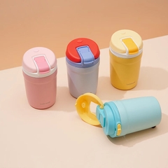 LHC3276YEL - Bình giữ nhiệt LocknLock Dual one touch tumbler 320ml - Màu vàng