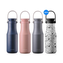 LHC4202PIK - Bình giữ nhiệt Lock&Lock Metro Double 470ml - Màu hồng