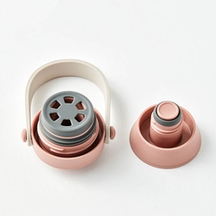 LHC4202GRY- Bình giữ nhiệt Lock&Lock Metro Double 470ml - Màu xám