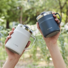 LHC4219MIT - Ca nước giữ nhiệt LocknLock Metro Mug 475ml - Màu xanh bạc hà