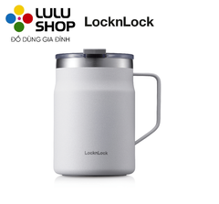 LHC4219WHT - Ca nước giữ nhiệt LocknLock Metro Mug 475ml - Màu trắng