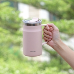 LHC4282PIK - Ca nước giữ nhiệt LocknLock Metro Table Mug 600ml - Màu Hồng