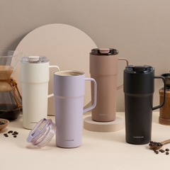 LHC4418LVOL - Bình giữ nhiệt LocknLock Metro cafe handle 750ml - Màu tím nhạt