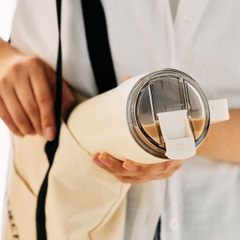 LHC4418BLK - Bình giữ nhiệt LocknLock Metro cafe handle 750ml - Màu đen