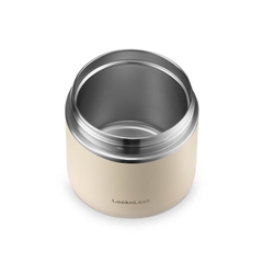 LHC8052S02B - Bộ hộp cơm giữ nhiệt LocknLock Pump Vacuum Lunch box (300ml*2, 500ml*1, bộ đũa và thìa, túi) - Màu be