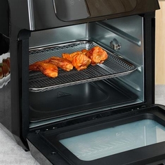 EJF696BLK-LÒ NƯỚNG CHÂN KHÔNG,12L,BLK,220-240V, 50/60Hz, 1800W