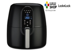 EJF-351BLK-Nồi chiên không dầu điện tử  Eco flyer, 220V, 50Hz, 1800W, 5.2L có màn hình LCD màu đen.