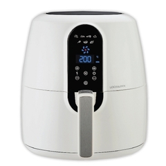 EJF-351WHT-Nồi chiên không dầu điện tử Eco flyer,220V,50Hz,1800W, 5.2L có màn hình LCD, màu trắng.