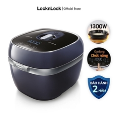 EJR526GRY - Nồi cơm điện cao tần Locknlock IH pressure rice cooker -220V, 50Hz, 1300W, 1.8L- Màu xám