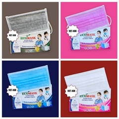 Khẩu trang kháng khuẩn ECOMASK - Super Mask Antibacterial - hộp 50 cái