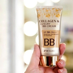 Kem Nền 3W Clinic - Bb Cream Collagen Luxury Gold 24K