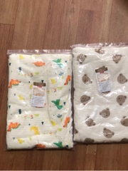 gối lót đầu điều hòa thông hơi chống ngạt muslin royal
