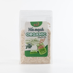 Yến Mạch Hữu Cơ Úc Cán Dẹt Faminuts Túi 400g