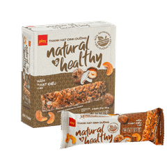 Thanh Hạt Dinh Dưỡng Vị Nấm & Hạt Điều PLAY Natural & Healthy