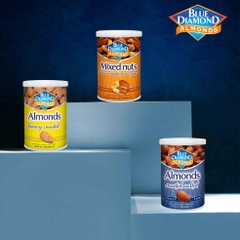 Hạt Hạnh Nhân Rang Muối Blue Diamond - Lon 130G