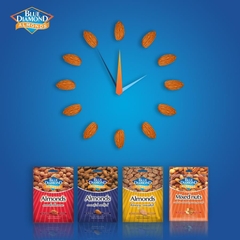 Hạt Hỗn Hợp Granola Cao Cấp Blue Diamond (Túi 30G)
