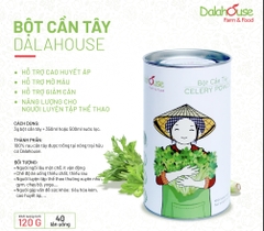 Bột Cần Tây Hữu Cơ Nguyên Chất Dalahouse Lon 120g