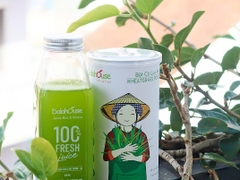 Bột Cỏ Lúa Mì Hữu Cơ Tươi Dalahouse Lon 120g