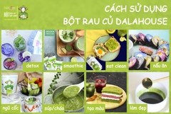 Bột Rau Má Tươi Dalahouse Hộp 60g