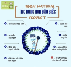 Bột Hoa Đậu Biếc Dalahouse Hộp 60g