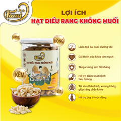 Hạt Điều Rang Vị Tự Nhiên Faminuts Hũ 300g