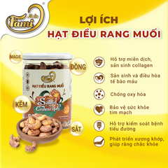 Hạt Điều Rang Muối Faminuts Hũ 250g