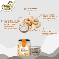 Hạt Điều Vị Cơm Dừa Sấy Faminuts Hũ 120g