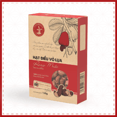Hạt Điều Vỏ Lụa Rang Muối Bazanland Hộp Giấy 105g