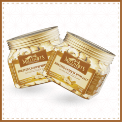 Hạt Điều Tách Vỏ Rang Muối Millinuts Hũ 210g