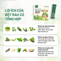 Bột Rau Củ Tổng Hợp Dalahouse