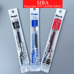 Ruột Bút Pentel Energel Nét 0.5/ 0.7/ 1.0mm Các màu Xanh/ Đỏ/ Đen- Chính Hãng