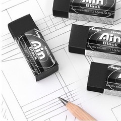 Tẩy bút chì Pentel, cục gôm tẩy chì siêu sạch màu trắng/ đen các size- CHÍNH HÃNG