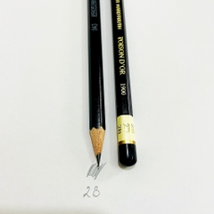 Bút chì Tiệp KOH 1900 thân đen, viết chì gỗ độ chì HB/ 2B/ 3B/ 4B/ 5B/ 6B/ 7B/ 8B
