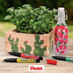 Bút sơn PAINT marker, bút đánh dấu viết được trên nhiều bề mặt Pentel MMP20 các màu