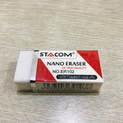 Tẩy bút chì siêu sạch, gôm tẩy chì nano Stacom ER102 kt: 4,5 x 2 x 1cm