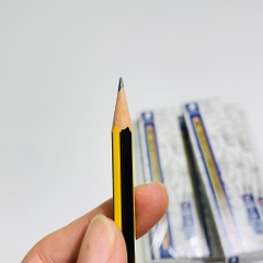 Chì Đức STAEDTLER Noris cho học sinh cấp 1 và tiền tiểu học, viết chì gỗ HB/ 2B sọc đen vàng