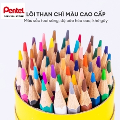 Bút chì màu, bộ chì màu khô Pentel CB8 12/ 24/ 36 màu chất lượng cao