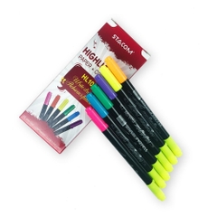 (Combo 2 bút) Bút dạ quang 2 đầu, bút highlight các màu Stacom HL105 nét bút 4mm