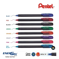 Bút gel Pentel size ngòi 0.7mm/ bút mực nước ngòi METAL TIP các màu mực BL417