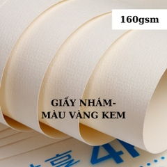 Sổ sketchbook loại dày định lượng 160gsm, sổ vẽ chì TAKEYO 50 tờ khổ giấy A4/ A5