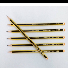 Chì Đức STAEDTLER Noris cho học sinh cấp 1 và tiền tiểu học, viết chì gỗ HB/ 2B sọc đen vàng