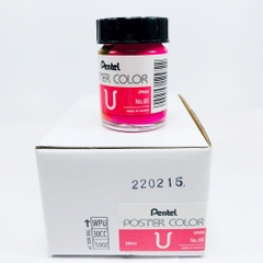 Màu Poster Pentel hũ lẻ 30ml/ Pentel poster color lọ thủy tinh 30ml- Full màu