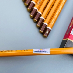 Bút chì Tiệp koh 1500 thân vàng độ chì từ HB-8B chính hãng