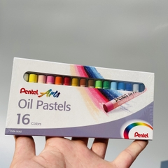Màu sáp dầu oil pastel, bút sáp màu dầu Pentel 12/ 25/ 36/ 50 màu
